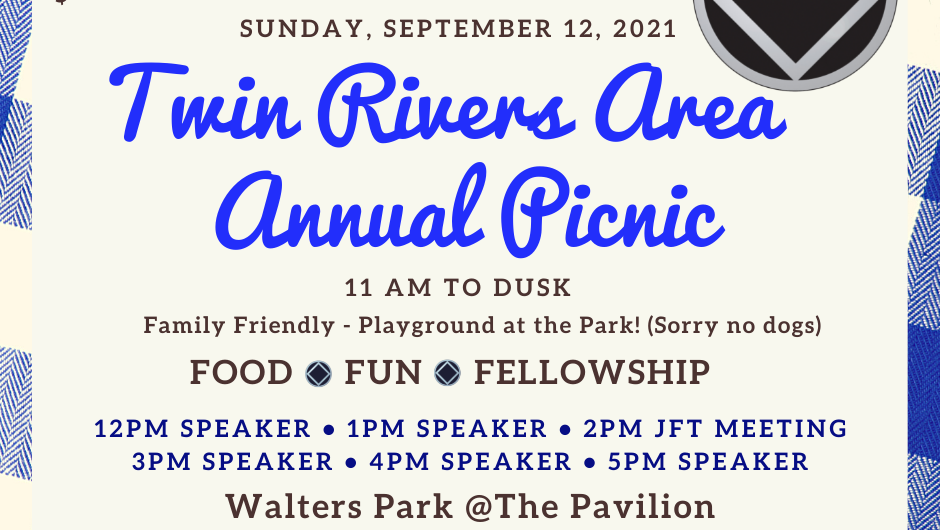 twin rivers area picnic flier
