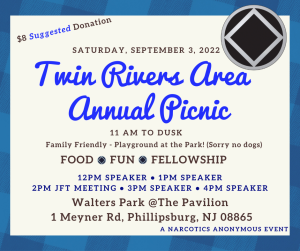 Twin Rivers Area Annual Picnic @ Walters Park @The Pavilion